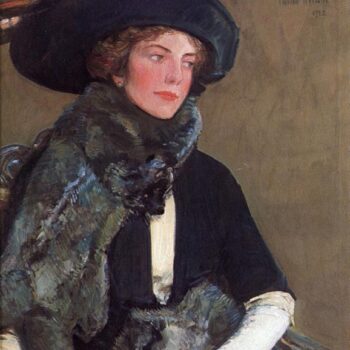 Lady in Furs (aka Mrs. Charles A. Searles), 1912
