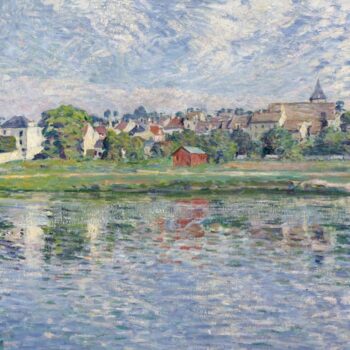 Lagny, the Banks of the Marne, 1900
