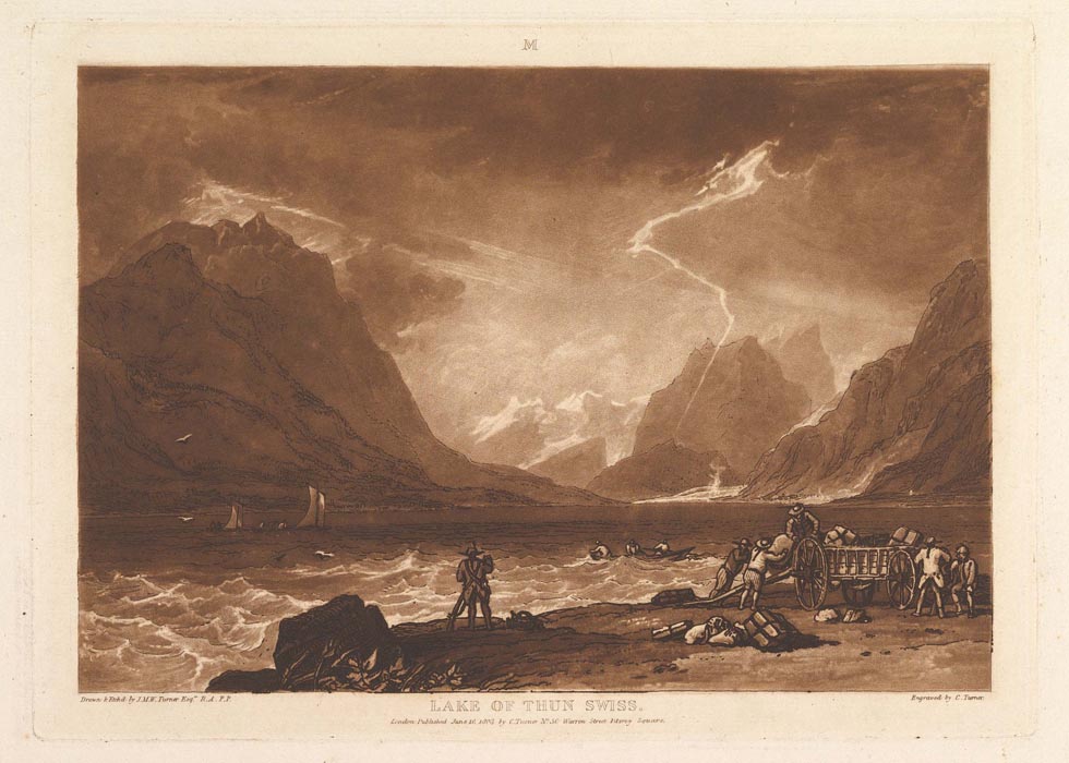 Lake of Thun, Swiss, 1808