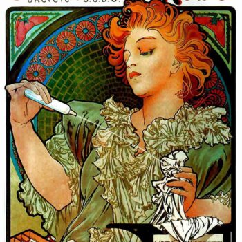 Lance Parfum by Alphonse Mucha