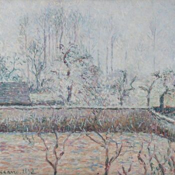 Landscape, Frost and Fog, Eragny, 1892