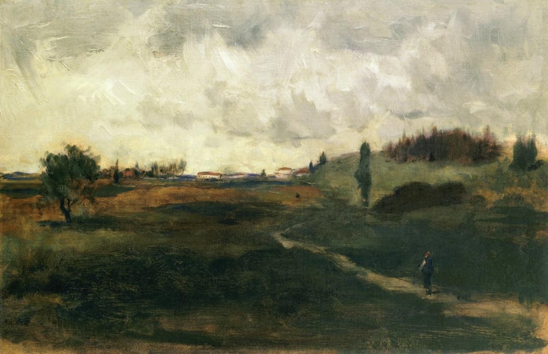 Landscape, Tuscany, 1880