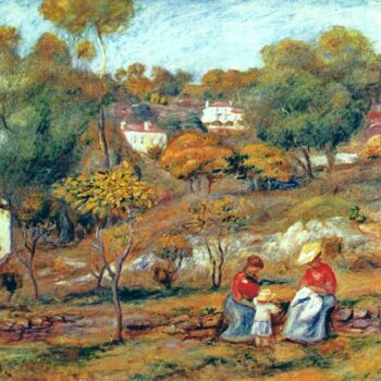 Landscape at Cagnes, 1902
