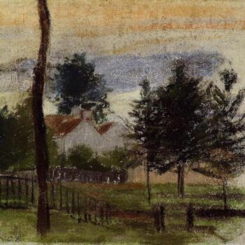 Landscape at Louveciennes, 1869