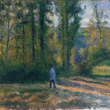 Landscape at Pontoise with a Hunter, 1879