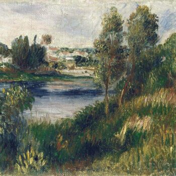Landscape at Vetheuil, 1890