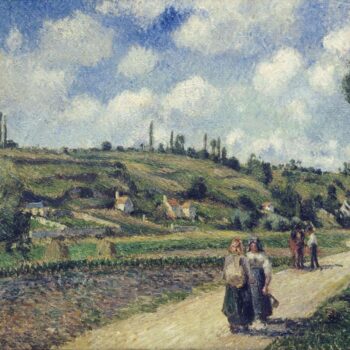 Landscape near Pontoise, the Auvers Road, 1881