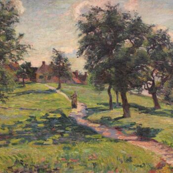 Landscape of Normandy, Apple Trees, 1887