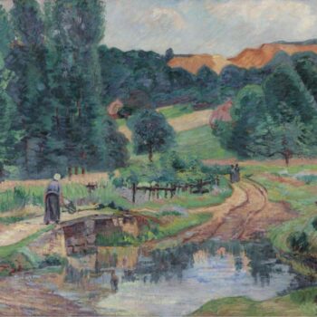Landscape of Saint-Cheron, 1888-90