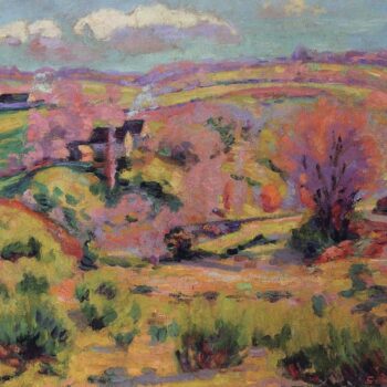 Landscape of the Creuse, Spring