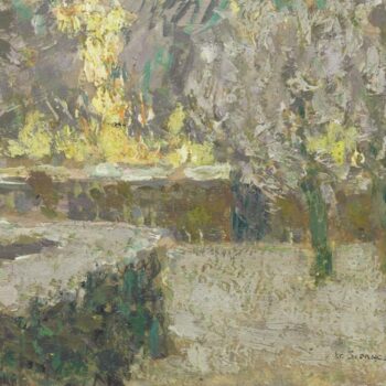 Landscape under Snow, Versailles, 1913-14