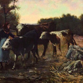 Landscape with Cattle, 1910
