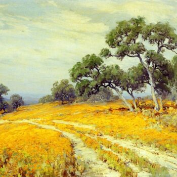 Landscape with Coreopsis