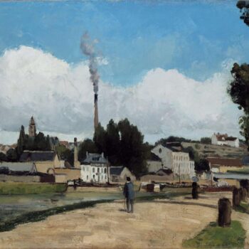 Landscape with Factory, 1867