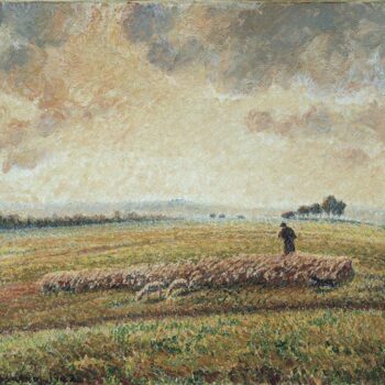 Landscape with Flock of Sheep, 1902