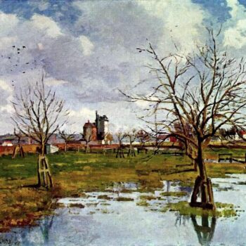 Landscape with Flooded Fields, 1873
