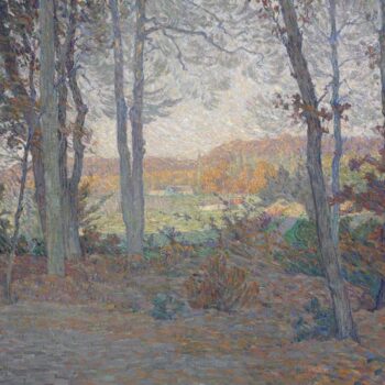 Landscape with House in the Woods in Saint Thomas, Antilles, 1893 (reproduction from Christie`s)