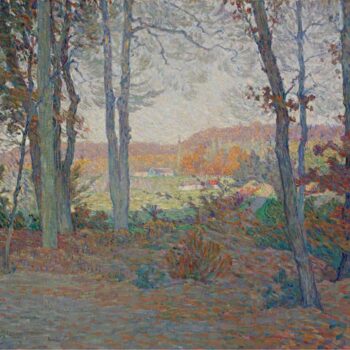 Landscape with House in the Woods in Saint Thomas, Antilles, 1893 (reproduction from Sotheby`s)