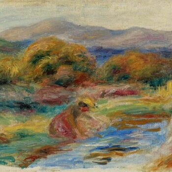 Landscape with Laundress, 1900-10