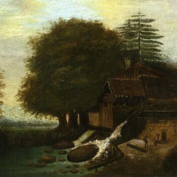 Landscape with Mill, 1860