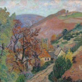 Landscape with Mounts, 1895