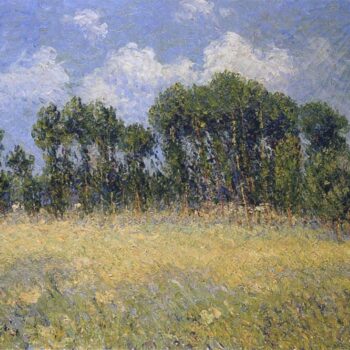 Landscape with Poplars
