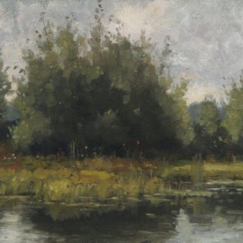Landscape with Poppies
