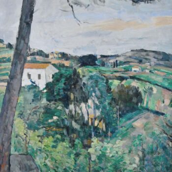 Landscape with Red Roof in l'Estaque, 1875-76