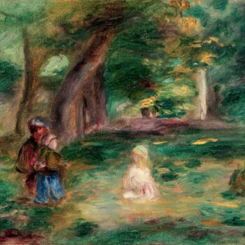 Landscape with Three Figures