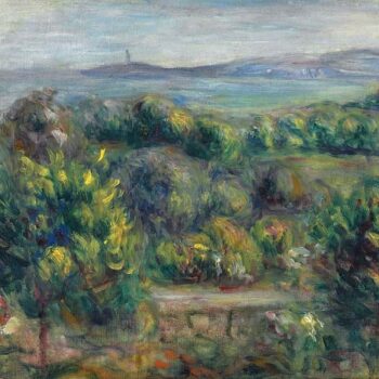 Landscape with Trees in Yellow, 1900