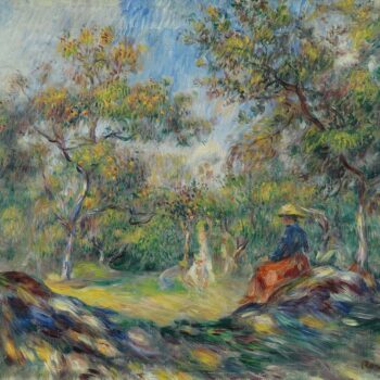Landscape with Woman, 1890