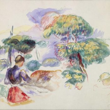 Landscape with a Girl, 1880