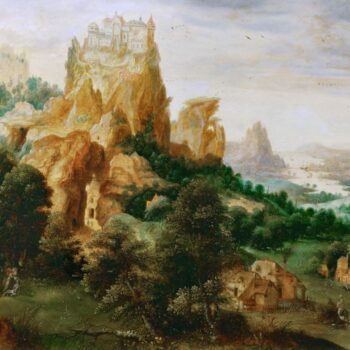 Landscape with the Good Samaritan (1530-1550) (Vienna, Kunsthistorisches Museum)