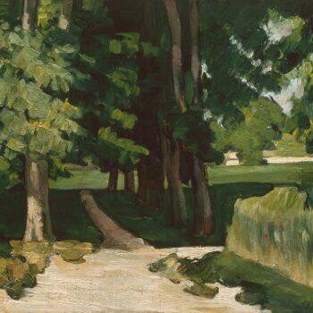 Lane of Chestnut Trees at the Jas de Bouffan, 1871