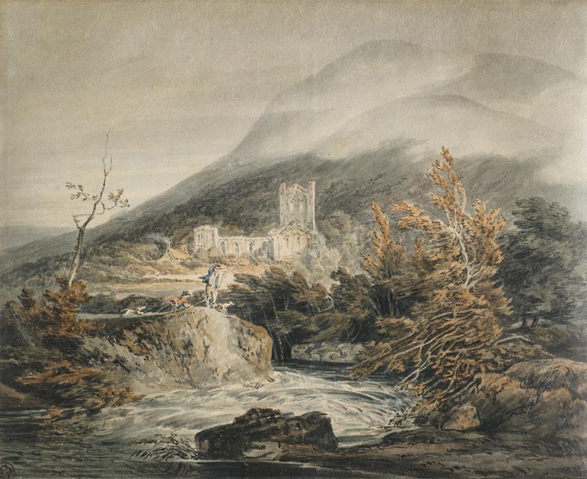 Lanthony Abbey, Monmouthshire, 1792