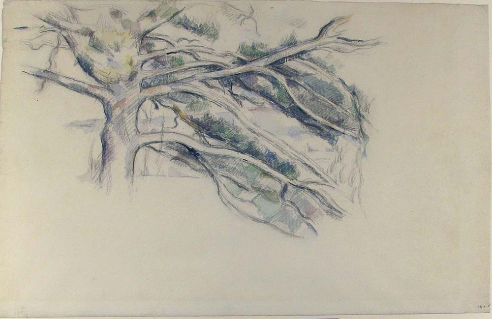 Large Pine (study), 1890-95 01