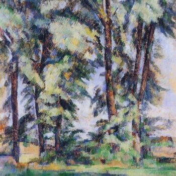 Large Trees at Jas de Bouffan, 1890