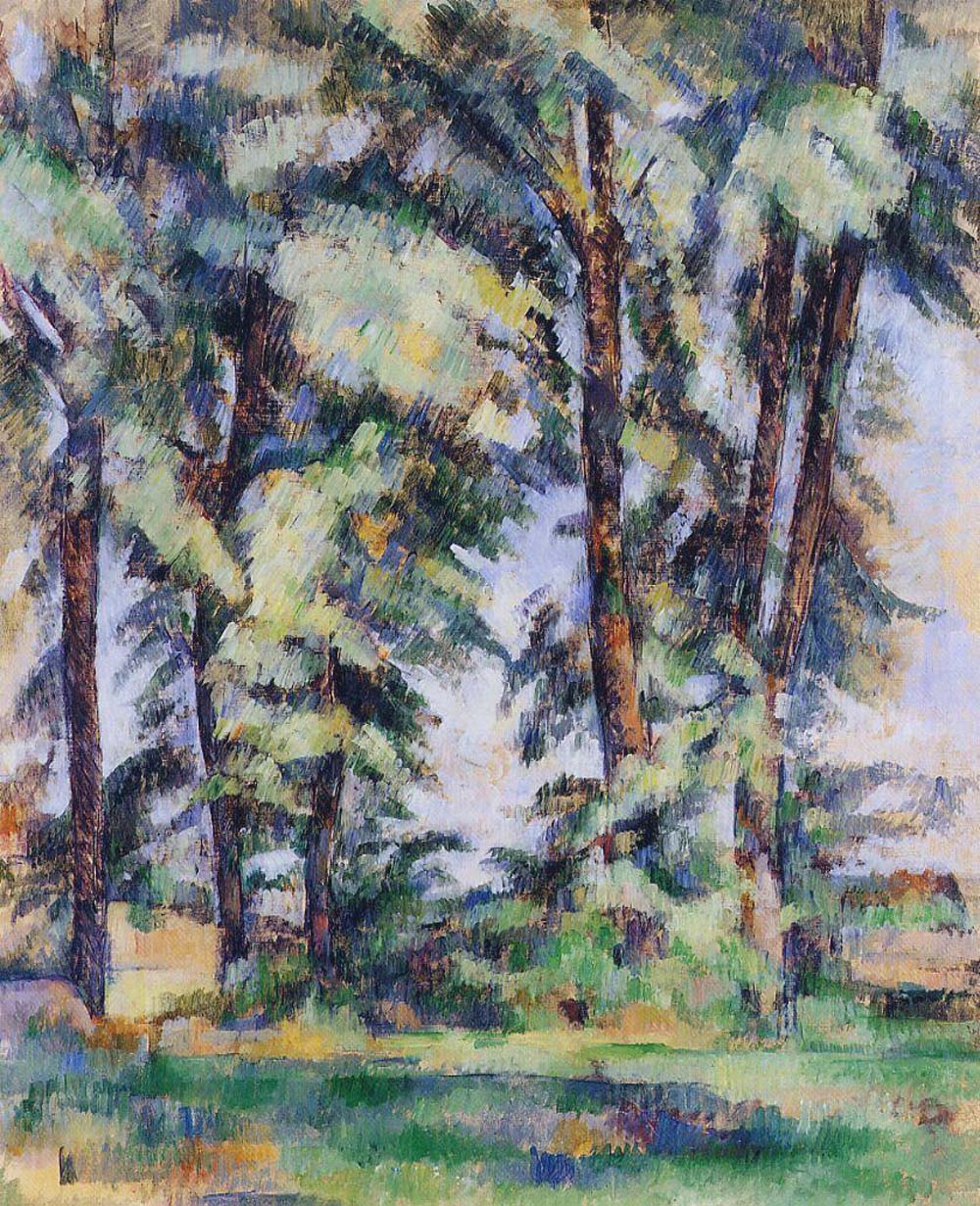 Large Trees at Jas de Bouffan, 1890