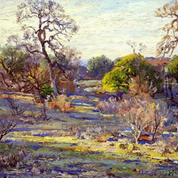 Late Afternoon, Alamo Heights, San Antonio, Texas, 1922
