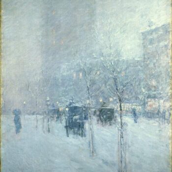 Late Afternoon, New York, Winter, 1900