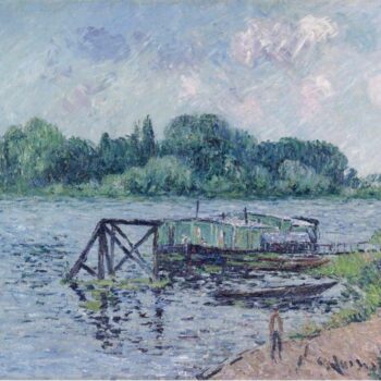 Laun Place on the Seine at Herblay, 1906