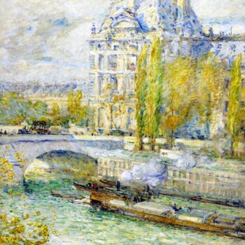 Le Louvre et le Pont Royal, 1897