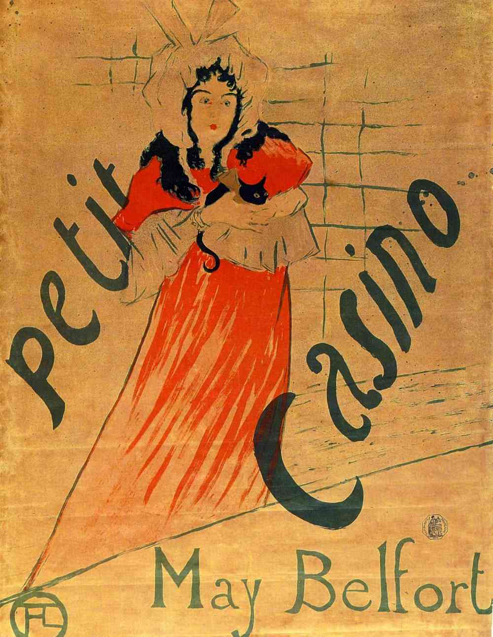 Le divan Japonais by Toulouse-Lautrec
