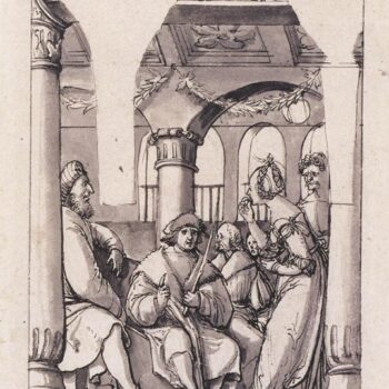 Leaina Before the Judges, c.1517-18