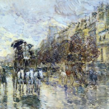 Les Grands Boulevards, Paris, 1897