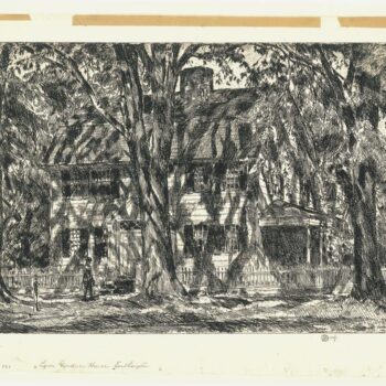 Lion Gardiner House, Easthampton, 1920