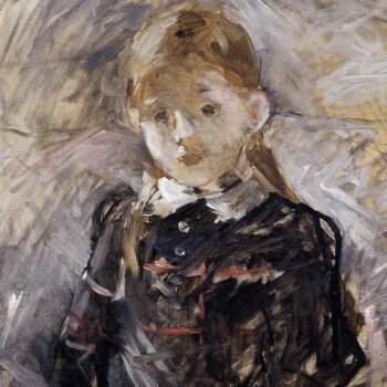 Little Girl with Blond Hair - 1883
