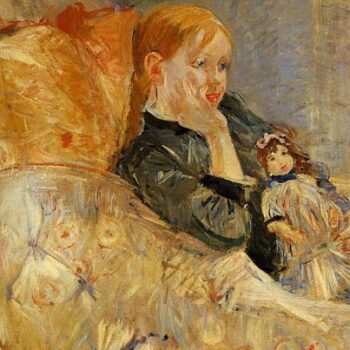 Little Girl with a Doll - 1886