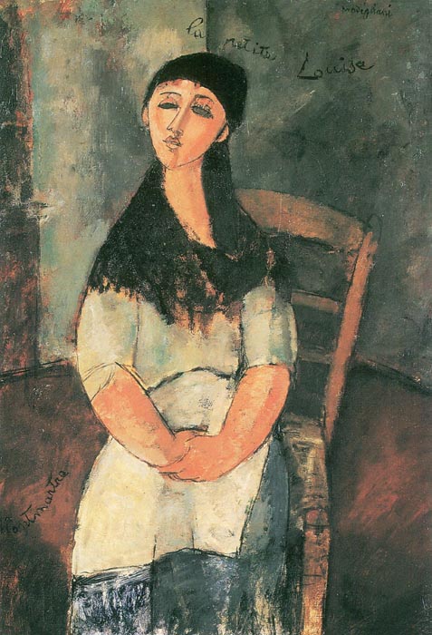 Little Louise - 1915 - PC - Painting oil on canvas