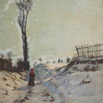 Lonely Road, Snow Effect, 1869